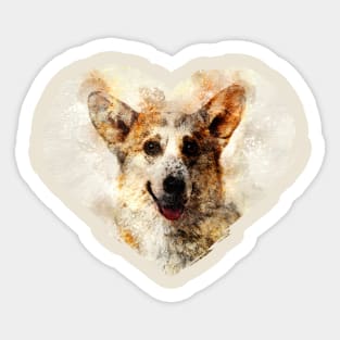 Welsh Corgi Sticker